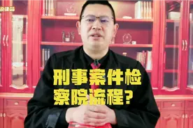 #开年打卡计划#刑事案件检察院流程？@连云港律师视频封面