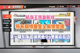 《航海王热血航线》剧情图鉴全收集 第一期东海