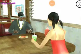 《圣安地列斯流程实况#34》攻略女友芭芭拉、katei