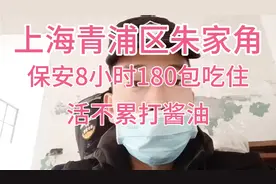 在上海青浦区朱家角古镇干保安8小时180包吃住，打酱油。视频封面