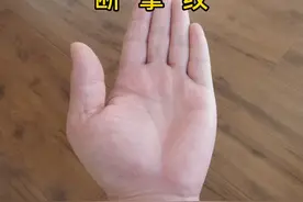 断掌纹解析 你有吗