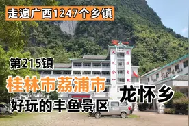 第215镇：桂林市荔浦市龙怀乡#丰鱼岩视频封面