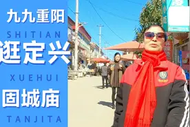 九九重阳，逛定兴县固城庙会，疫情庙宇关门香客无奈视频封面