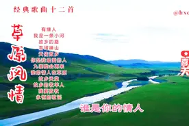 草原风情歌曲经典十二首曲曲醉人首首动听