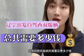 辽宁出发自驾西双版纳，需要多久多少钱？视频封面