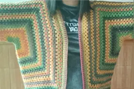 「二」祖母方格开衫外套视频封面