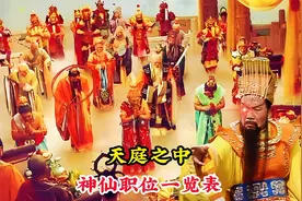 天庭神仙职位高低排名，就连三界之主玉皇大帝，地位也不是最高的