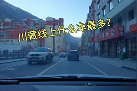 川藏线上什么车最多？硬派越野车并不多，这个合资车品牌最常见
