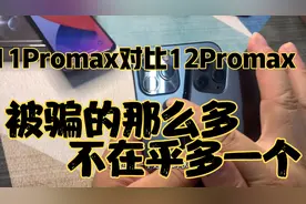 苹果12Promax对比11Promax 那个更有面子 差的只是价格吗视频封面