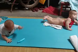 看这弟兄两个，你猜哪个是哥哥，哪个是弟弟？