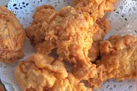 想吃炸鸡腿不用出去买，教你在家简单做，酥脆好吃又卫生，太香了