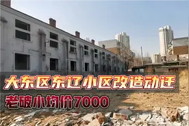 沈阳大东区联合路，东辽小区改造动迁，原二层宿舍拆除，均价7000视频封面