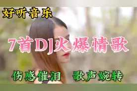 7首非常好听音乐串烧歌曲，7首DJ火爆情歌，伤感催泪，歌声婉转