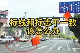 当地面标线和空中标志不一致时，该怎么办？视频封面