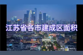 江苏省各市建成区面积视频封面