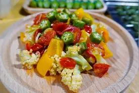 当秋葵遇上番茄，天作之合