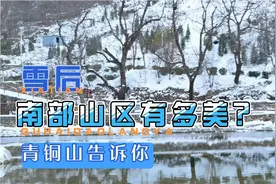 济南暴雪后南部山区有多美，多年难遇，青铜山大峡谷告诉你视频封面