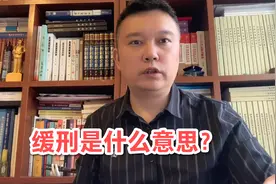 缓刑是什么意思？视频封面