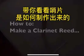 带你看看哨片是如何制作出来的