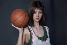 灌篮高手人气女主角赤木晴子，甜美的高中女生喜欢打篮球！视频封面