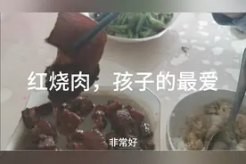 红烧肉，瘦肉不柴，肥肉入口即化，做法较为详细，孩子夸我做的好