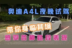 夜晚试驾 奥迪A4L 时尚动感190匹 最真实驾驶感受 听听我怎么说视频封面