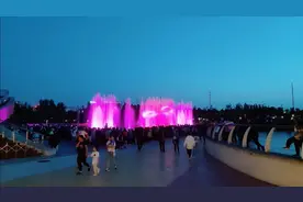 忻州遗山公园音乐喷泉