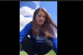 [meme]国外搞笑视频集锦——女子练习后空翻失败，被邻居嘲笑废物视频封面