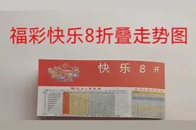 福利彩票投注站用品 福彩快乐8折叠便携家用 快八号码表格书双面