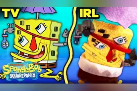 哇偶，海绵宝宝怎么变成了这个样子，这是怎么了