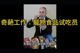 奇葩工作：宠物食品试吃员视频封面