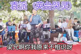 ＃越剧袁派《梁山伯与祝英台》英台哭灵悲哀老观众都拿手帕揩眼泪视频封面