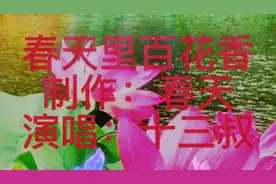 早上好一首《春天里百花香》送给大家希望大家天天开心快乐。视频封面