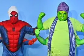 顽皮的孩子，变成四只手绿巨人，竟去对抗妈妈，他到底能成功吗视频封面