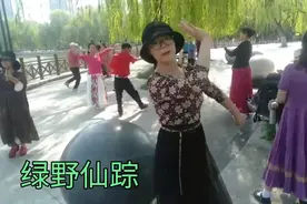龙潭公园新疆舞蹈优秀学员绿野仙踪女士勤奋努力画出了最美的自己视频封面