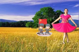 精选优美广场舞《拥军秧歌》热情喜庆 猪啊羊啊送给咱英雄八路军