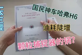 哈弗H6新车油耗陡增，车主一查发现这车竟然也装了颗粒捕捉器视频封面