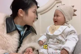 10个月豪崽宝宝看见妈妈受伤的反应也太真实了！视频封面