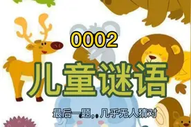 儿童谜语，谜语，动物谜语，日常谜语。视频封面