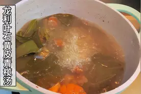 广东汤水系列～龙利叶石黄皮青榄汤