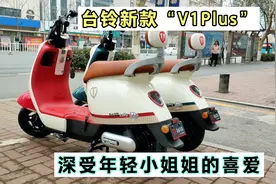 台铃新款V1Plus-G，一款性价比很高的电动自行车，深受小姐姐喜爱