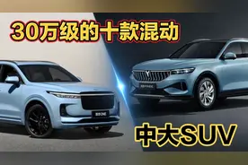 我推荐十大30万级别混动中大SUV车型，性能和科技配置全无敌视频封面