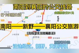南阳开往襄阳的公交线路来了，全程票价仅21元，去襄阳花钱方便了视频封面