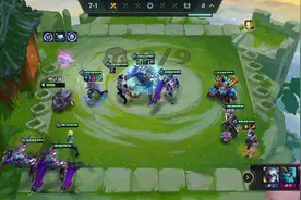 金铲铲s7赛季，敖兴真的强，对面5法二星敖兴差一点打不过