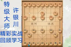 许银川：看一下特大的五分钟快棋，简直是精彩绝伦啊，速度特快视频封面