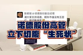 诺德股份高管立下“生死状”，许诺翻倍大牛股明年再创新高