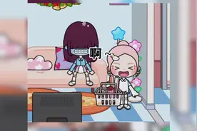 米加小镇世界🍑：给小茶茶做发型