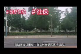 试用期享受医保待遇吗？视频封面