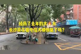 实探！经历了去年的大火！长沙荷花园电信大楼恢复了吗？视频封面