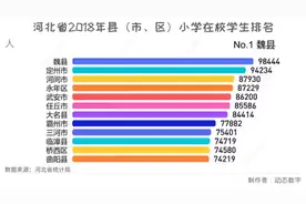 河北省2018年县（市、区）小学在校学生人数排名视频封面